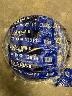 Indoor 6/3 G wire 125ft
