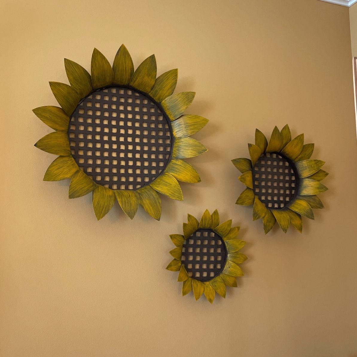 Metal Sunflower wall Decor