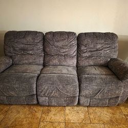 Couch/Rocking Recliner Set