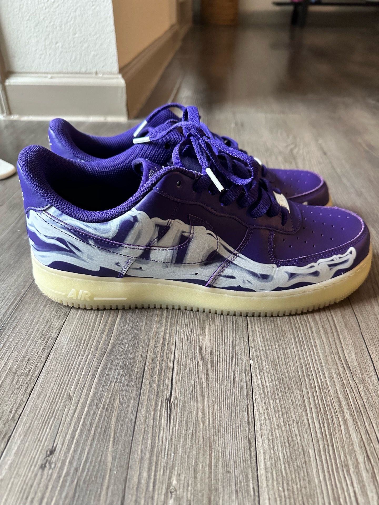 Purple Skelton AF1