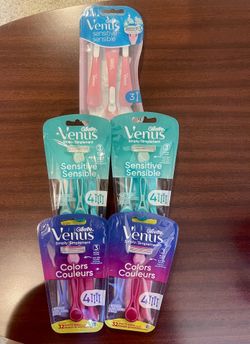 Gillette Venus Disposable Razor Bundle ā 19 Razors (Sensitive + Colors)
