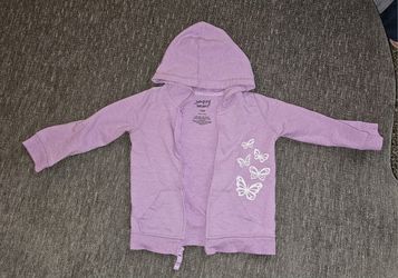 Girls Zip-Up Sweater, 18M