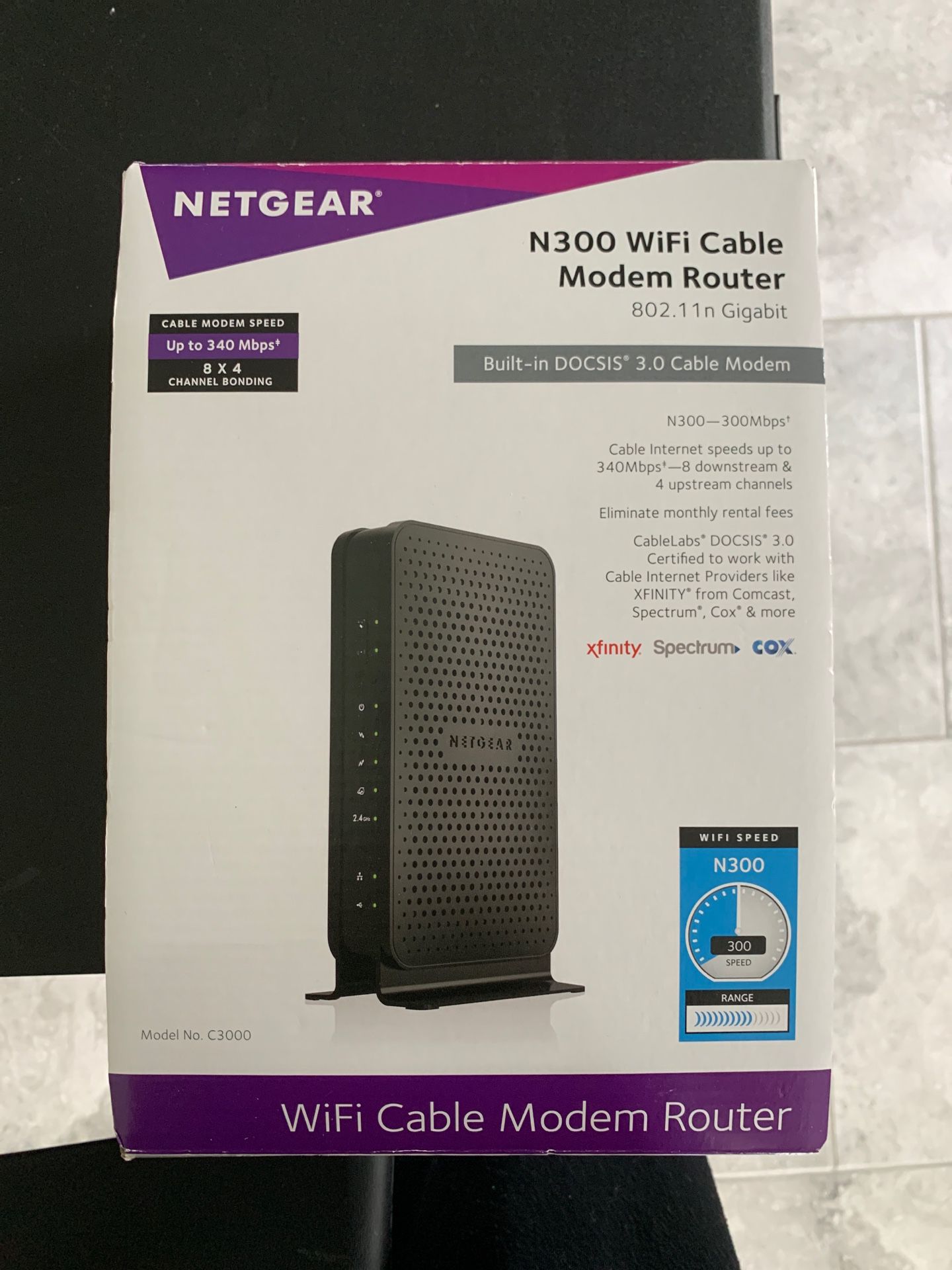 NetGear WiFi Modem Router