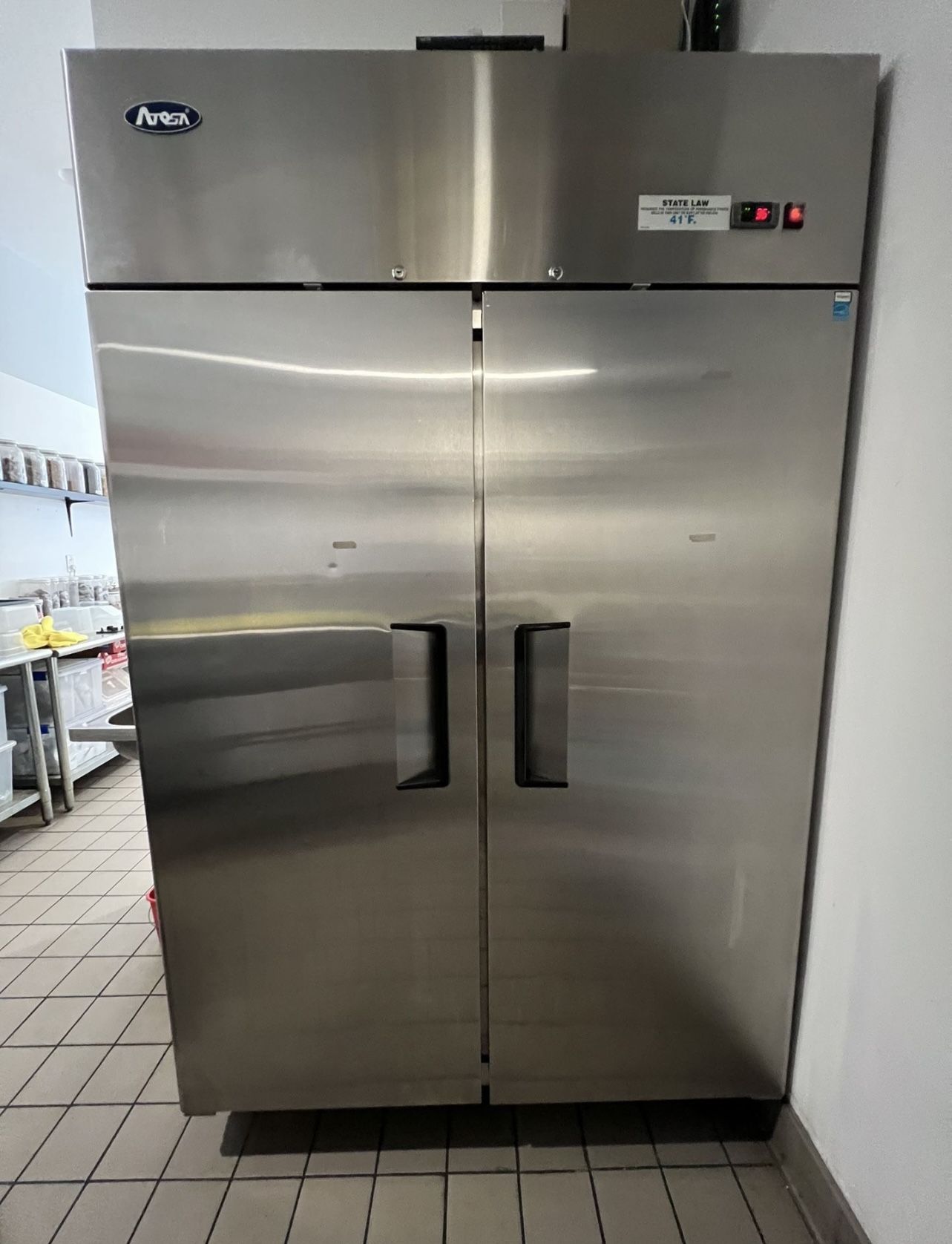 ATOSA Refrigerator Reach-In Two Sections