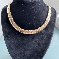 Gold Plated Choker 