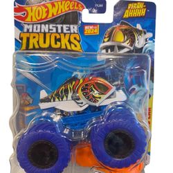 New 2024 Hot Wheels Monster Trucks PiranhaHHH