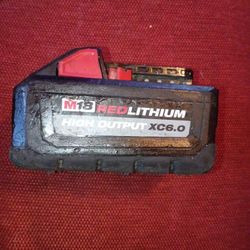 Milwaukee M18 Xc6.0 Battery 