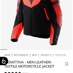 Dainese 2xl  Red And Black