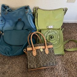 Women’s Handbags [5]: each $12 (or) All $55