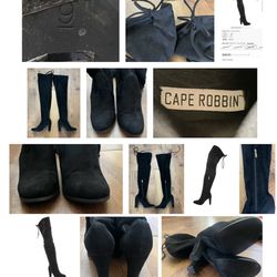 Cape Robbin Thigh High Womens Boots Sz 9