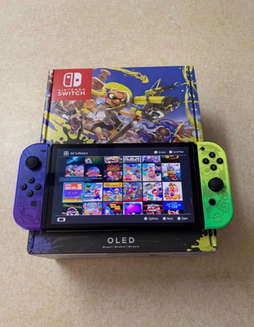 Nintendo Switch Oled With 100 Games