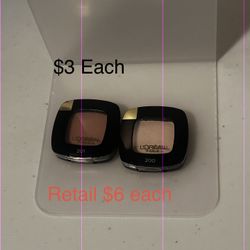 Loreal Mono Eyeshadow $3 Each