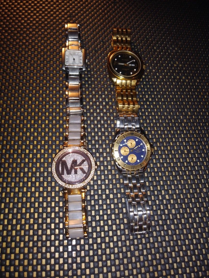 A Collection Of Vintage Watches.. Not Working But In Excellent Condition! May Need Battery. Selling As A Bundle. All Sales Final.