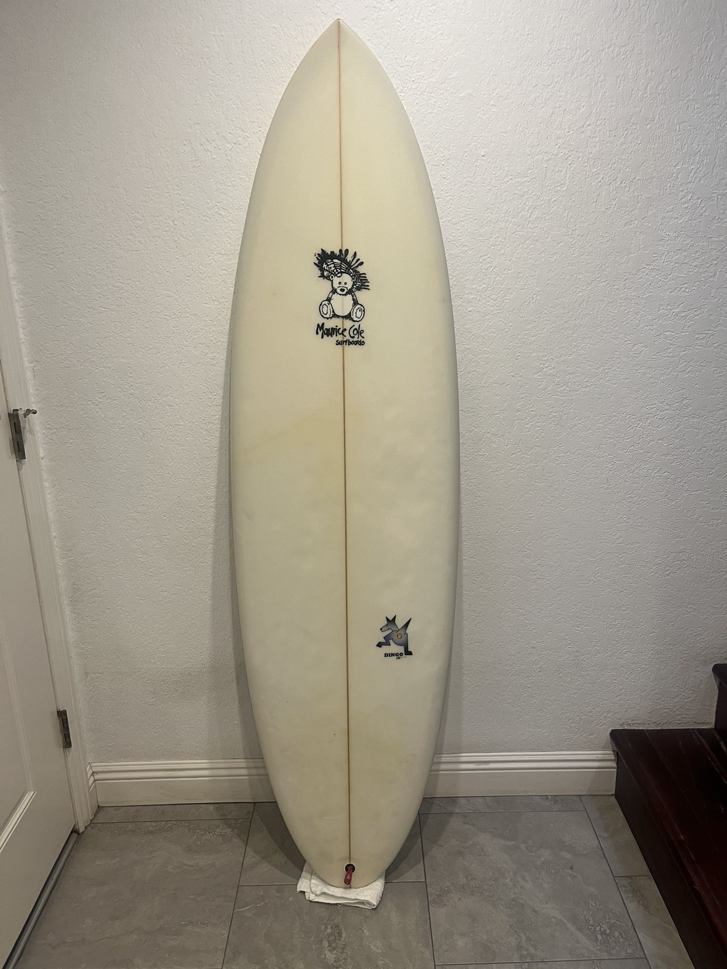 Maurice Cole Black Dingo Surfboard