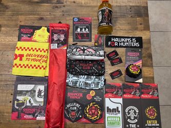 Stranger things merch