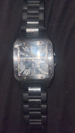 Cartier santos anniversary edition missing crown