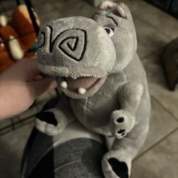 Gloria Hippo Madagascar 11" Plush Like New 