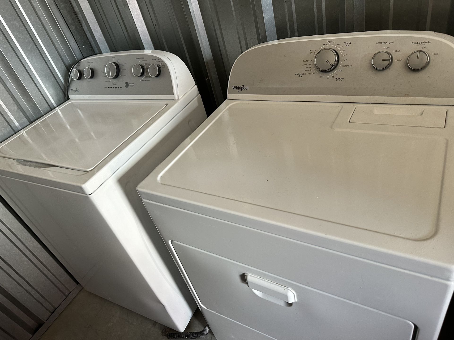 WHIRLPOOL WASHER AND DRYER SET ($450) 