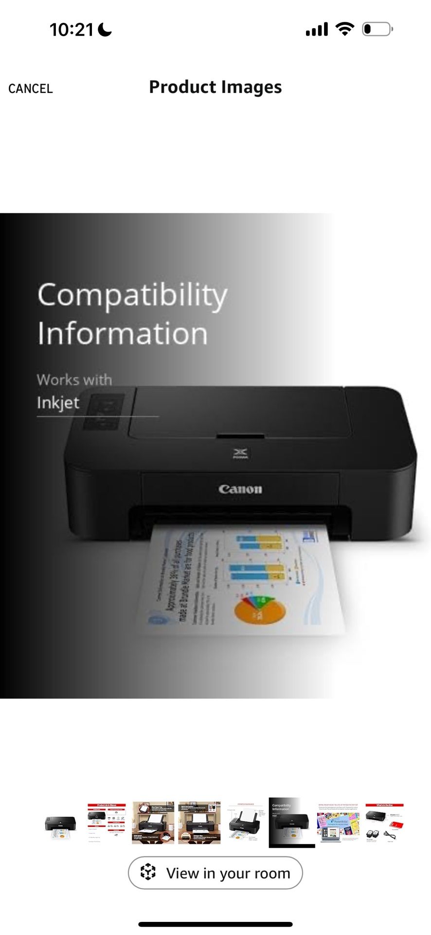 Canon Printer Ts202