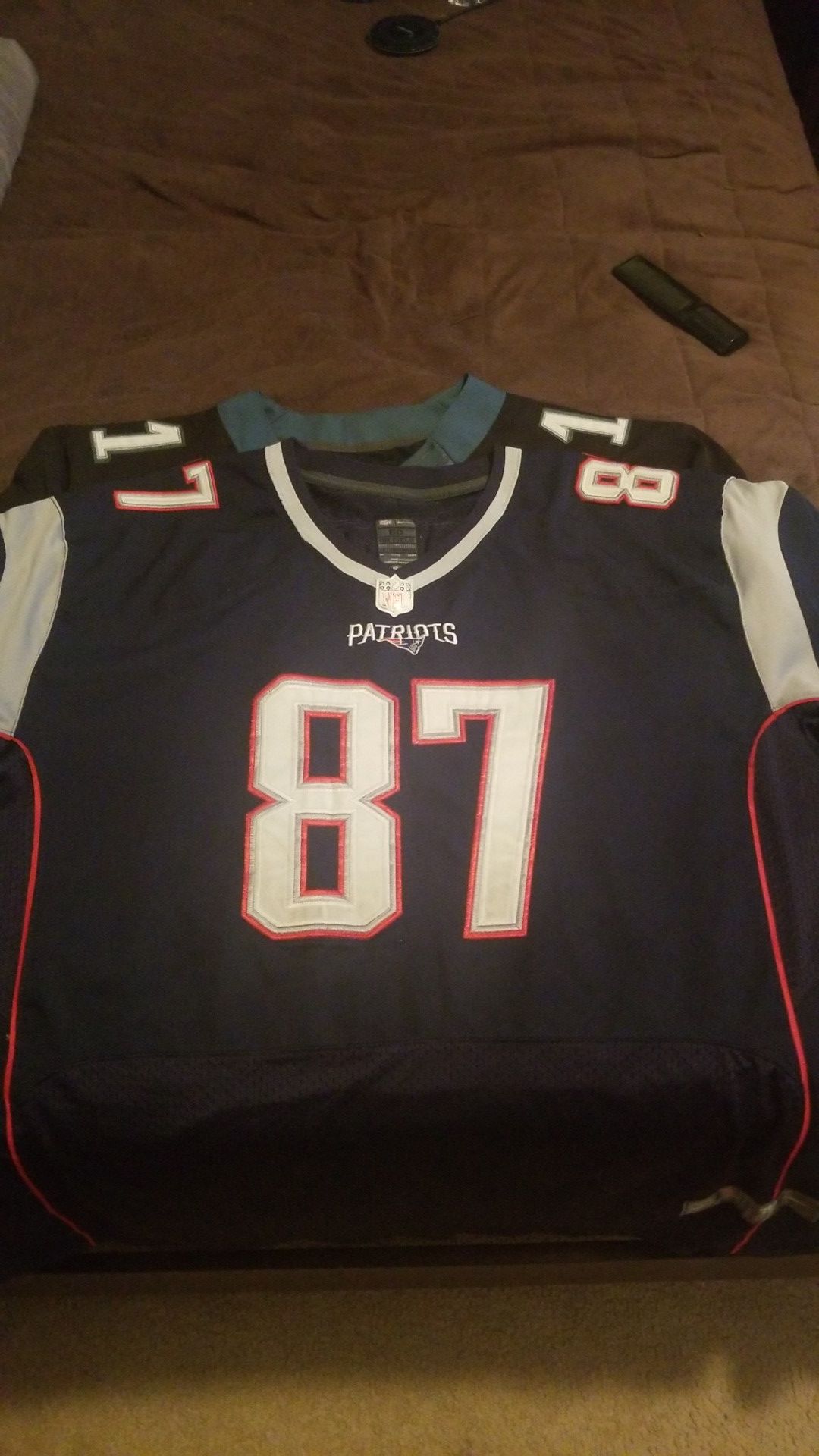 Patriots jersey size 60 or 3xl