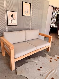 Daybed Patio outdoor Furniture Sofa with outdoor Cushions