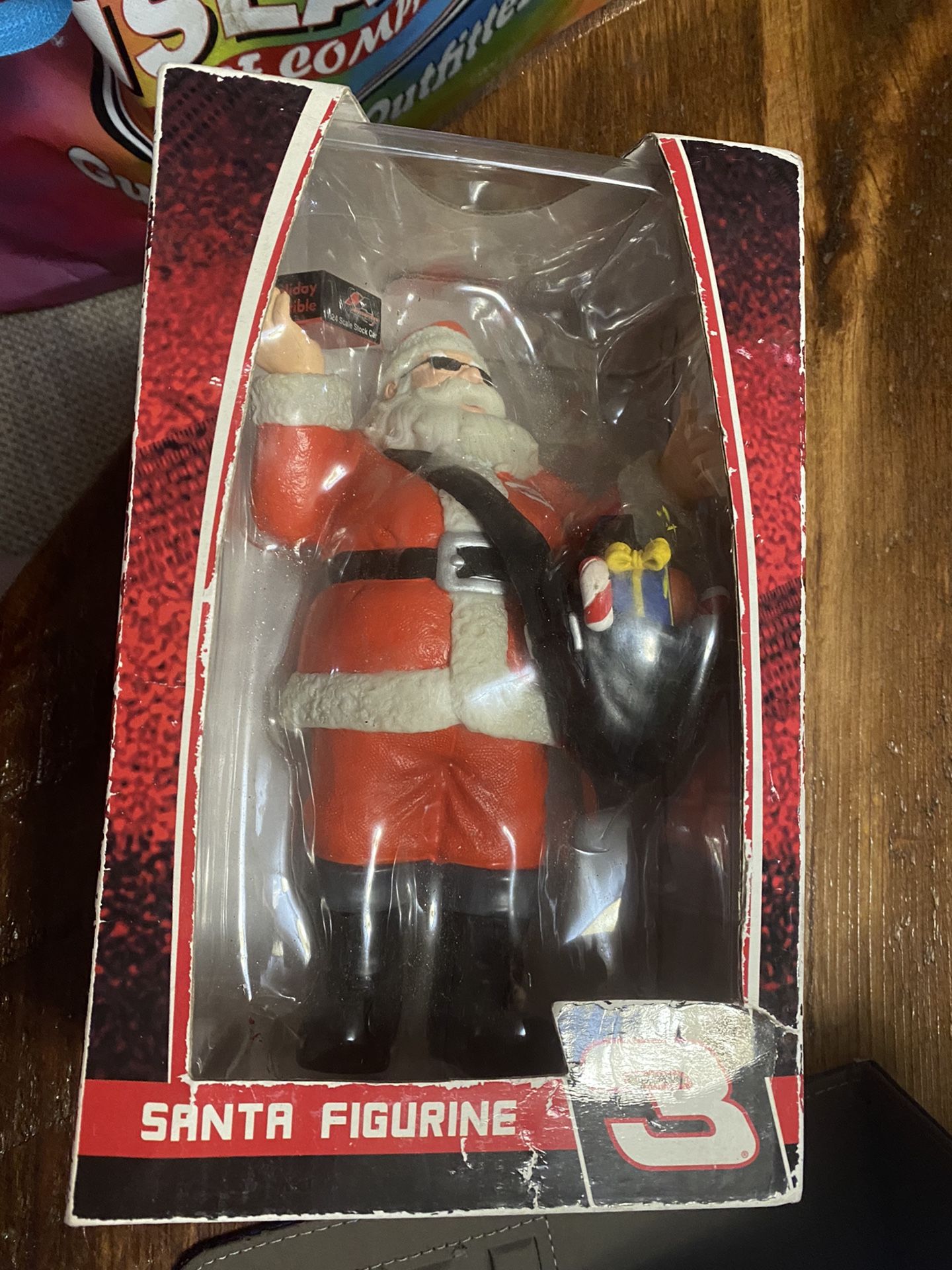  Santa Figurine Dale Earnhardt #3 Nascar Fan Trevco Racing Christmas Original Box.   Original Package. Condition is New. This is actual product photo.