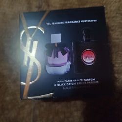 Yves Saint Laurent Black Opium  & Mon Paris