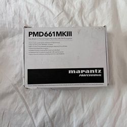 Marantz Recorder - PMD661 MKIII
