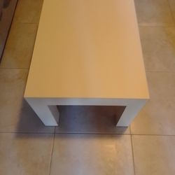 Beautiful White End Table