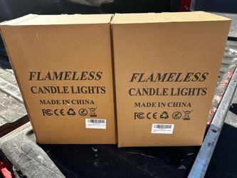 Flameless Candle Lights – 2 Boxes