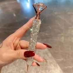 Fancy Sparkling Rhinestones Trendy Pen