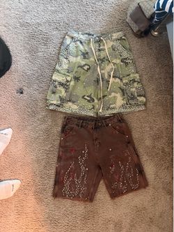 Designer Jean shorts
