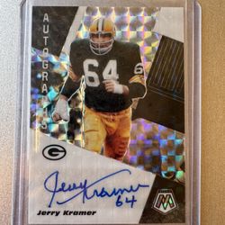 Jerry Kramer Football Card