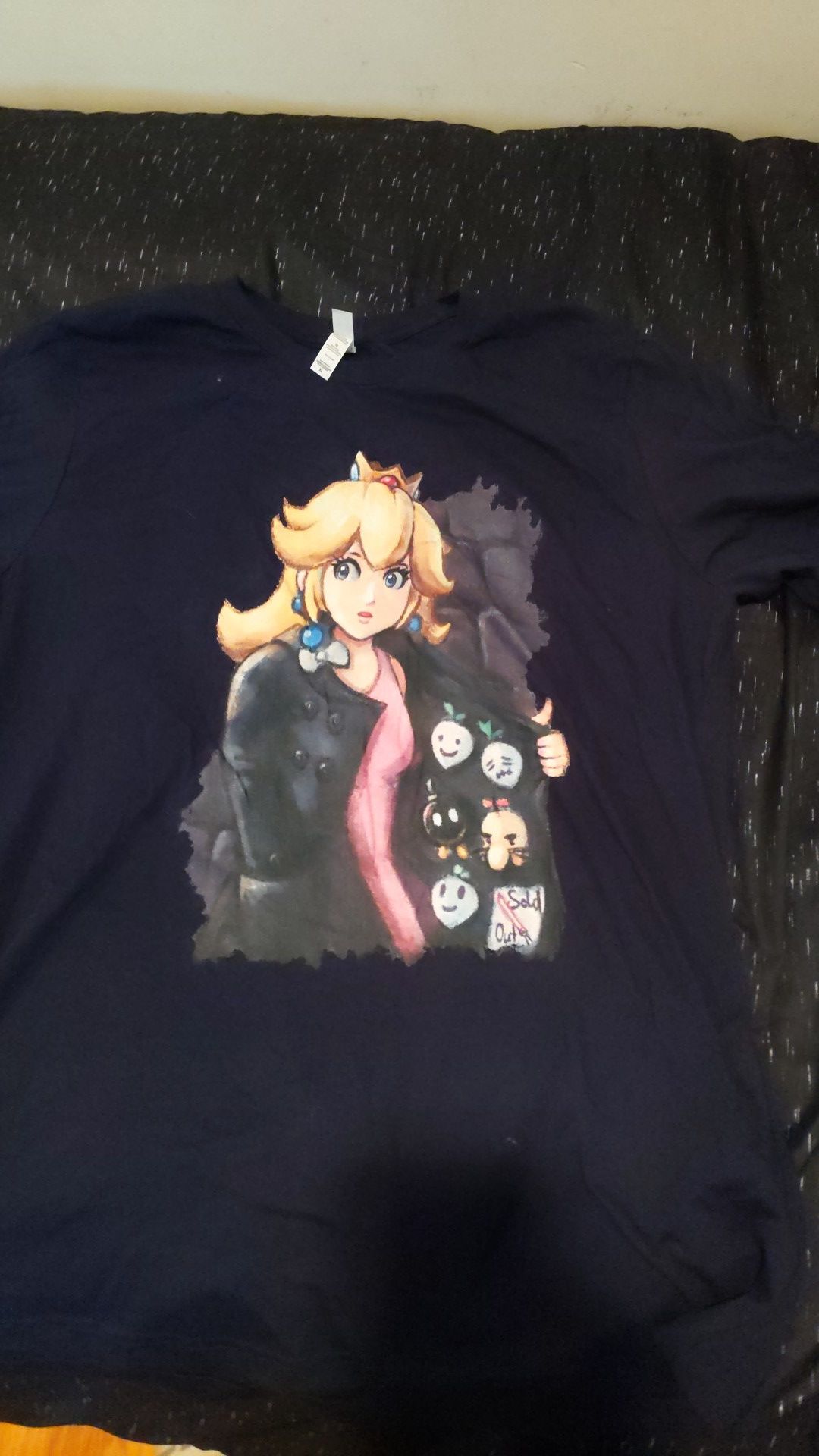 BEEFYSMASHDOODS "Dealer Princess" princess peach super smash bros. Shirt