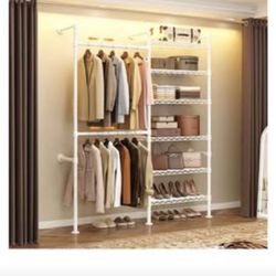 Wall Mounted Garment Rack
