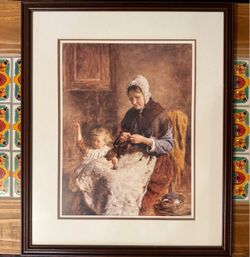 William McTaggart’s “Helping Granny” print