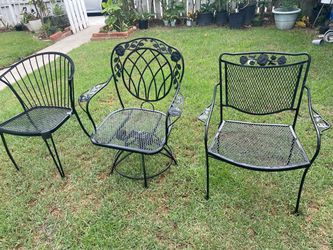 Patio Steel Heavyduty Chairs