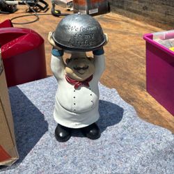 Kitchen decoration Baker with welcome to my kitchen