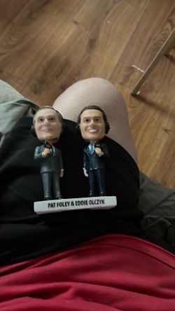 Pat Foley and Eddie Olczyk Bobblehead