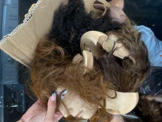 Cosmetology doll head