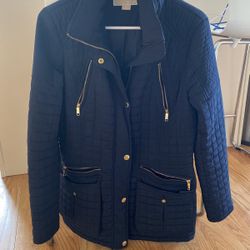 Used MK Jacket Dark Blue Size Small 