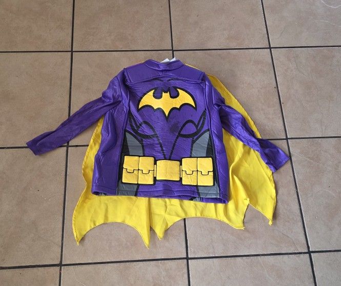 Girl's Lego Batgirl Costume Top Only