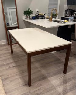 Crate & Barrel Parsons Dining Table - 36” x 60”