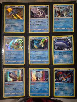 Pokemon Cards Water Holos