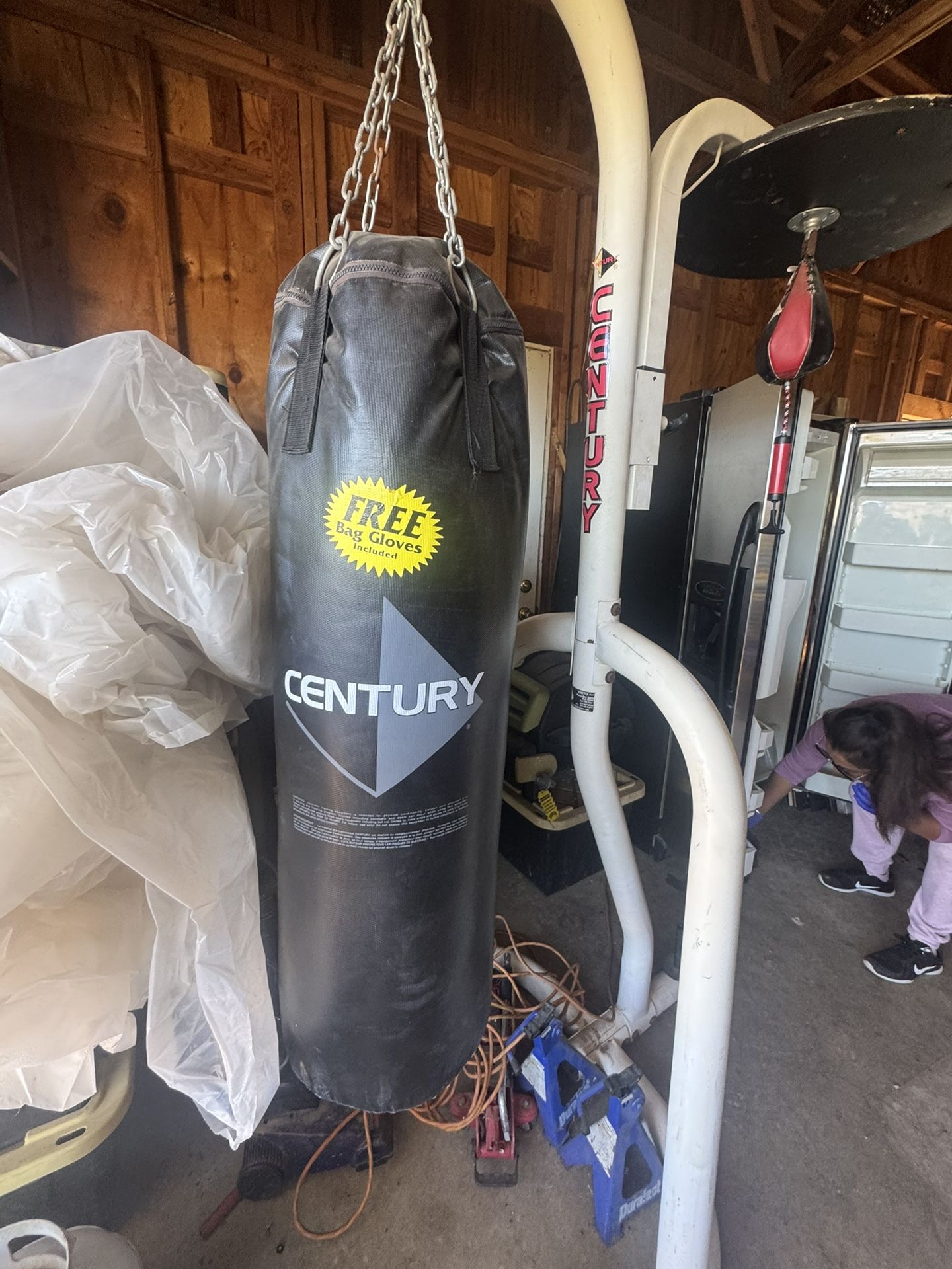 Punching Bag & Stand