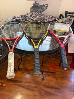NICE TENNIS RACQUETS / All 3 for 25.00