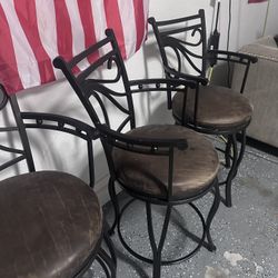 Leather Bar Stools