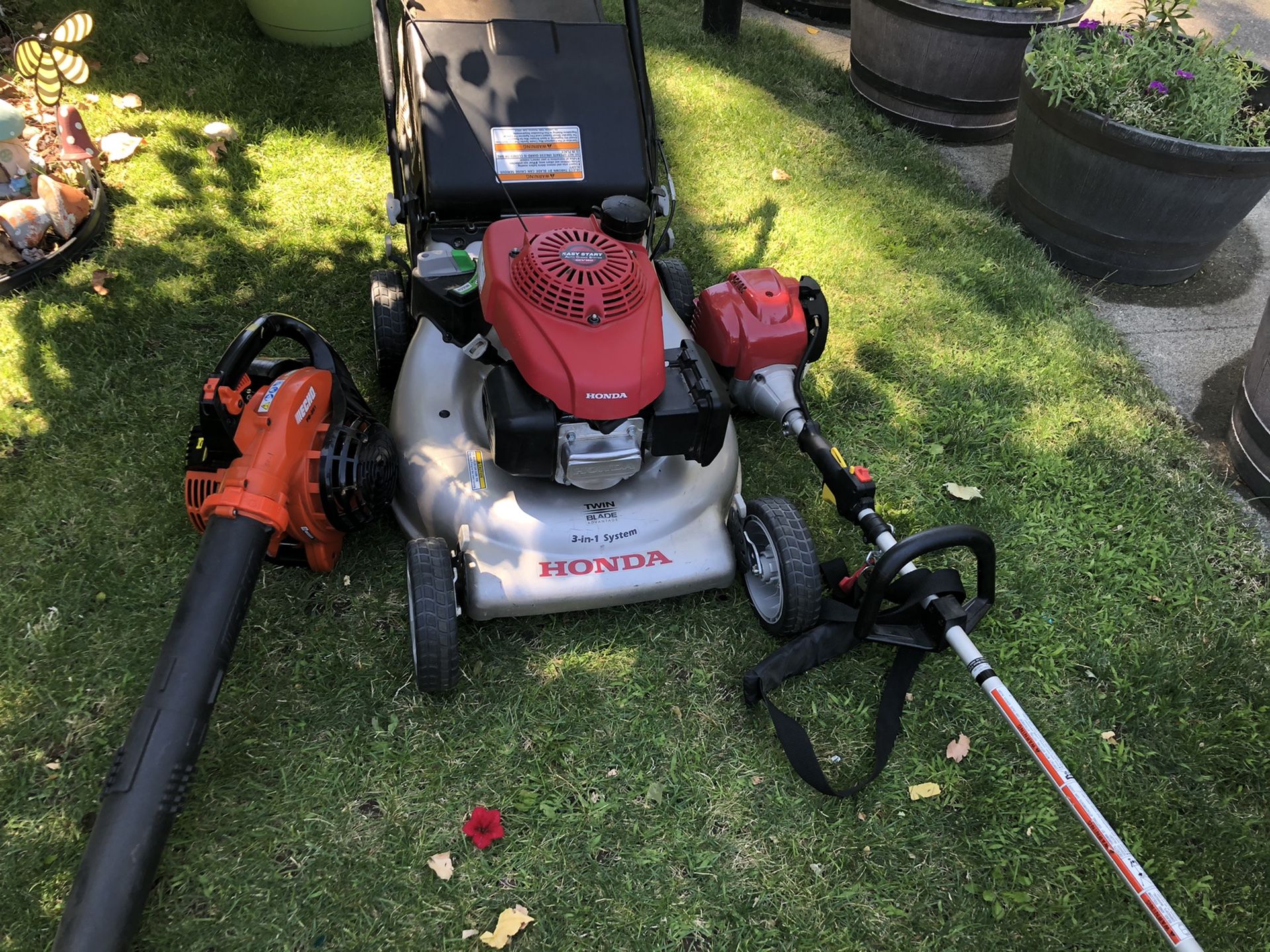 Honda mower weed eater echo blower