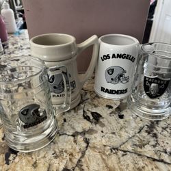 Raider Football Mug Set $100
