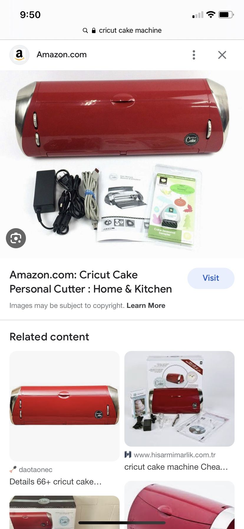Cricut Cake